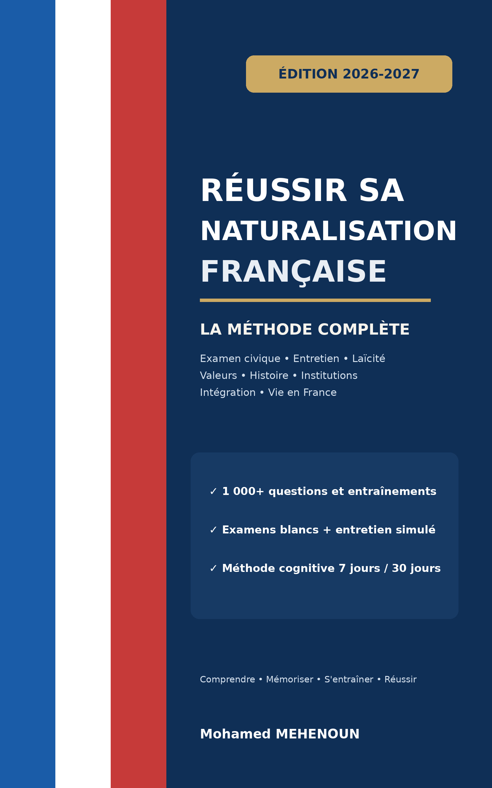 Couverture — Réussir sa naturalisation française
